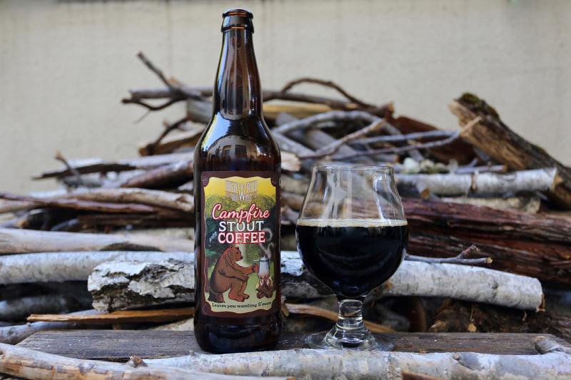 Campfire Stout with Coffee